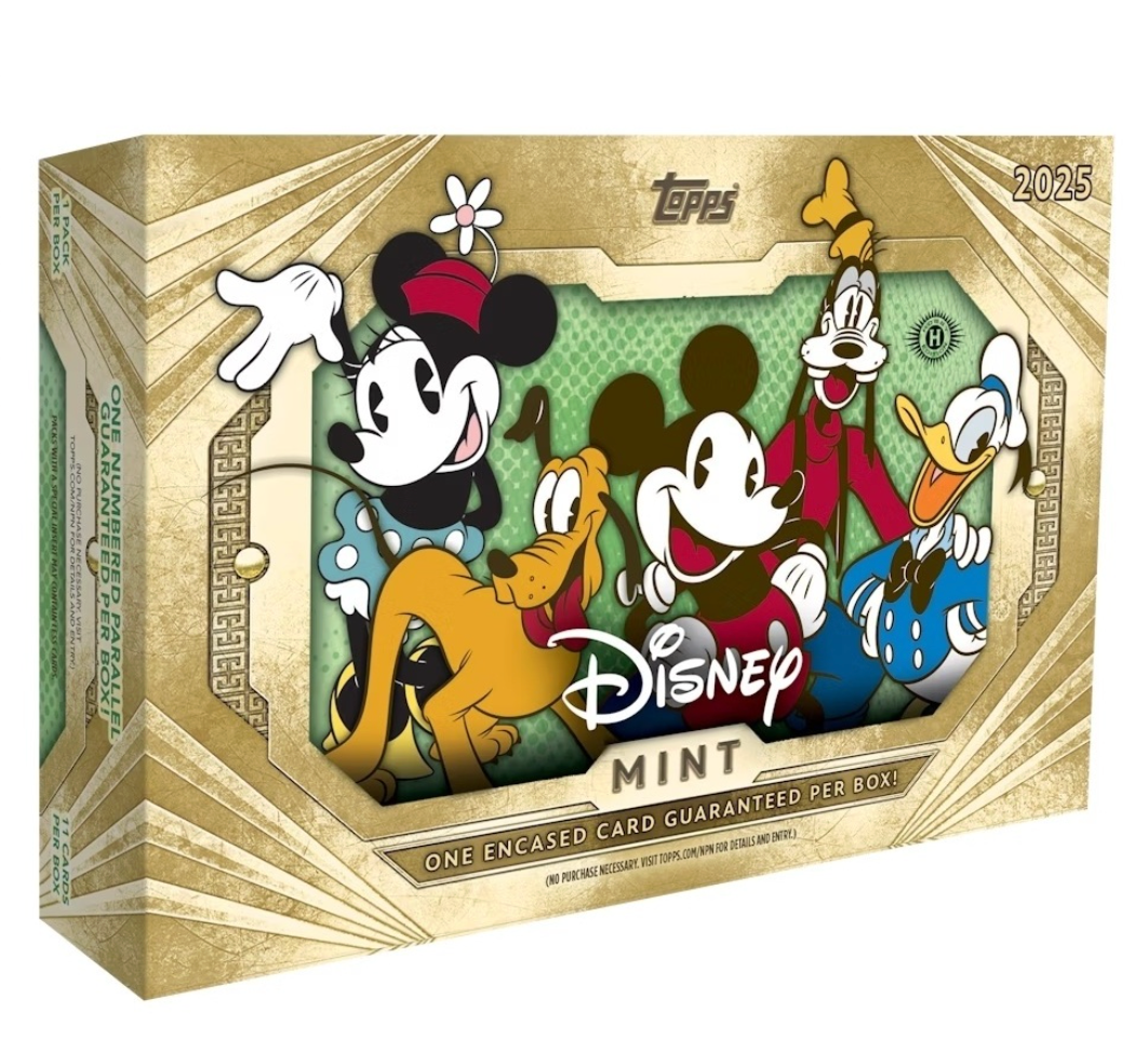 2025 Topps Mint Disney Factory Sealed Hobby Box
