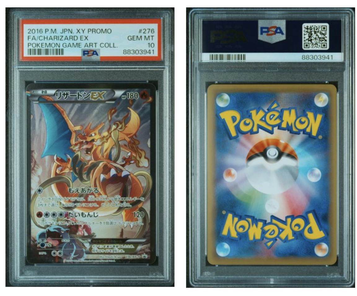 PSA 10 Pokémon Charizard EX #276 XY Promo (Full Art)