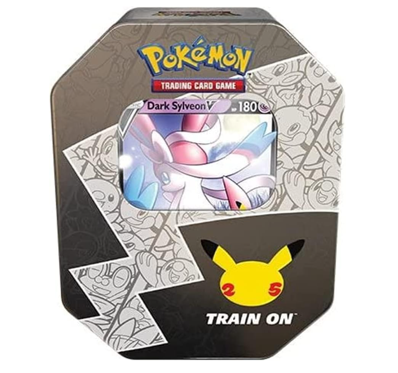 Pokemon 25th Anniversary Celebrations Tin Dark Sylveon V