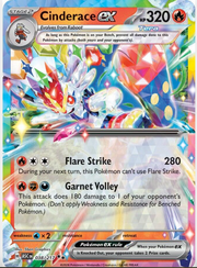 Cinderace Ex #38 Pokemon Ascended Heroes