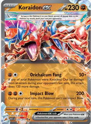 Koraidon Ex #121 Pokemon Ascended Heroes