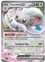 Cinccino ex - 073/086 - ME04: Chaos Rising (CRI)