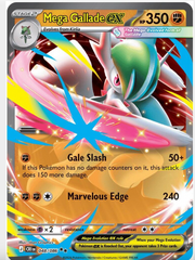 Mega Gallade Ex #48 Pokemon Chaos Rising
