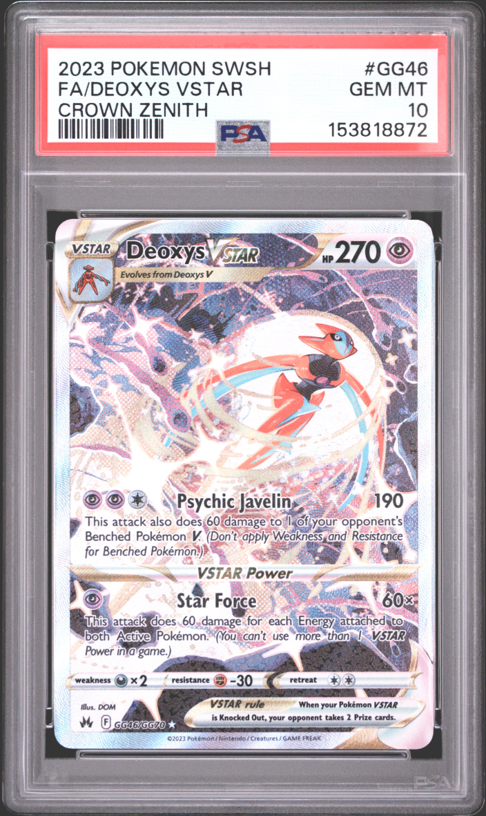 PSA 10 Deoxys VSTAR