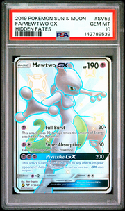 PSA 10 Mewtwo GX