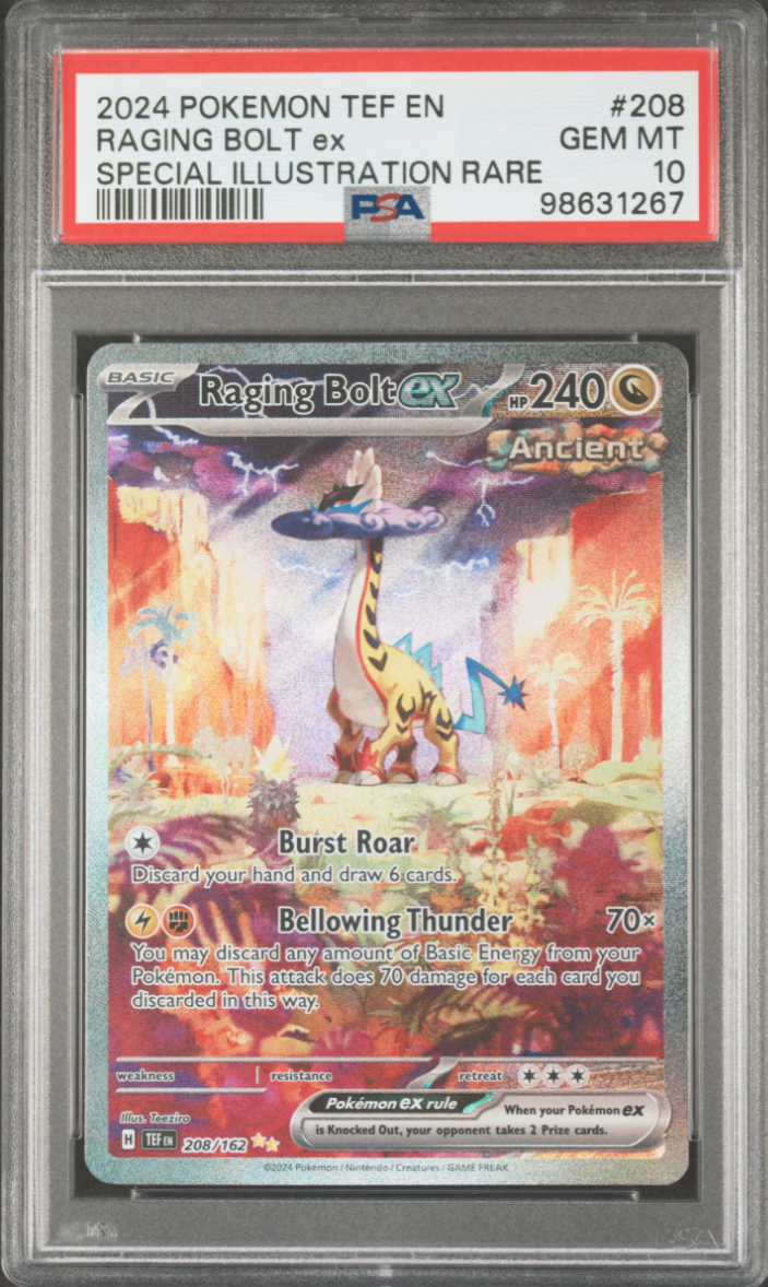 PSA 10 Raging Bolt