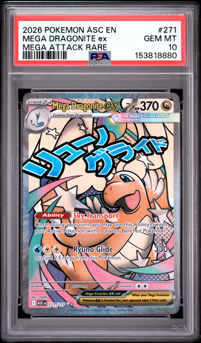 PSA 10 Mega Dragonite