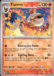 Flareon (Master Ball Pattern) 013/131 - Prismatic Evolution