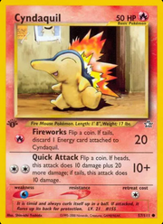Cyndaquil (1st Edition) 57/111 - Neo Genesis