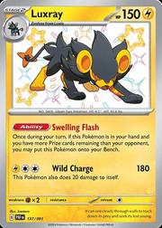 Luxray (Shiny Rare) 137/091 - Paldean Fates