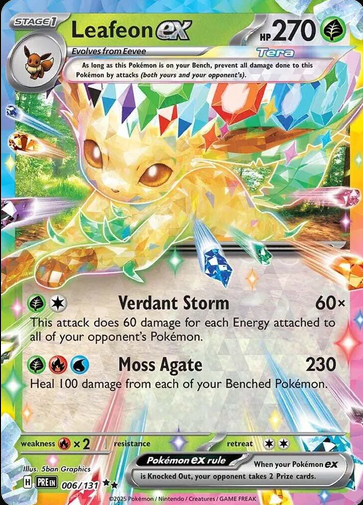 Leafeon ex 006/131 - Prismatic Evolution