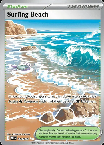 Surfing Beach 114/086 - Chaos Rising
