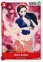 Nico Robin-  Super Pre-Release - ST01-008