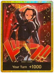DON!! Card (Nico Robin) (Gold) - Extra Booster: One Piece Heroines Edition (EB-03)