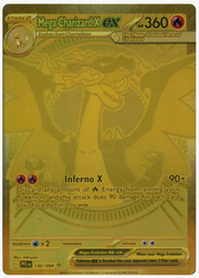 Mega Charizard X ex - 130/094 - ME02: Phantasmal Flames (PFL)