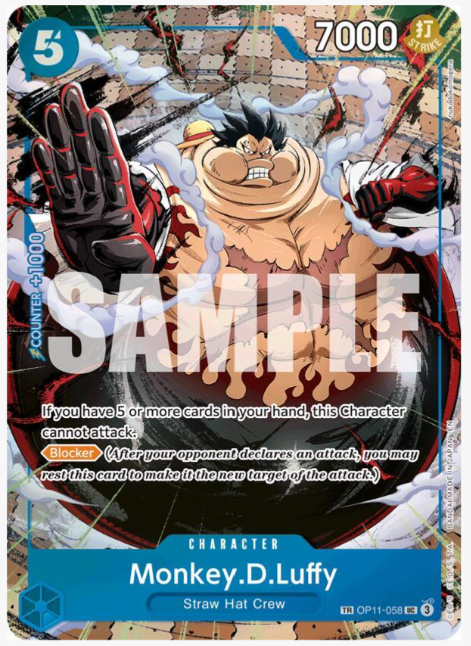 Monkey.D.Luffy - OP11-058 (TR) - Carrying On His Will (OP13)