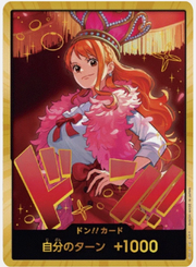 DON!! Card (Nami) (Gold) - Extra Booster: One Piece Heroines Edition (EB-03) JP