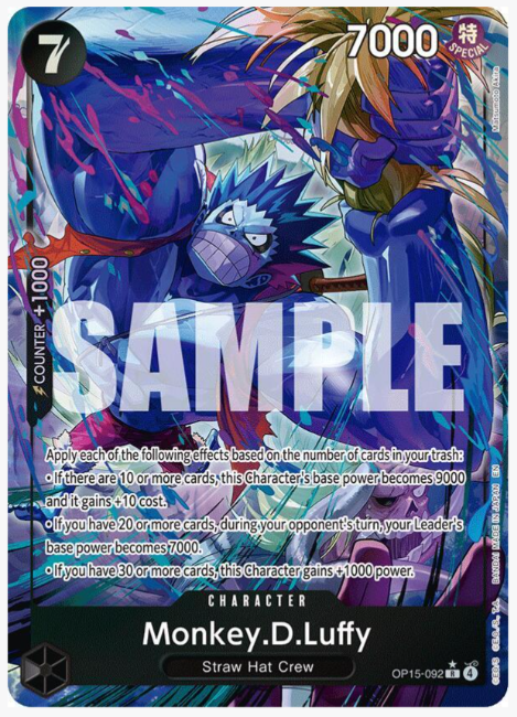 Monkey.D.Luffy (OP15-092) (Alternate Art)