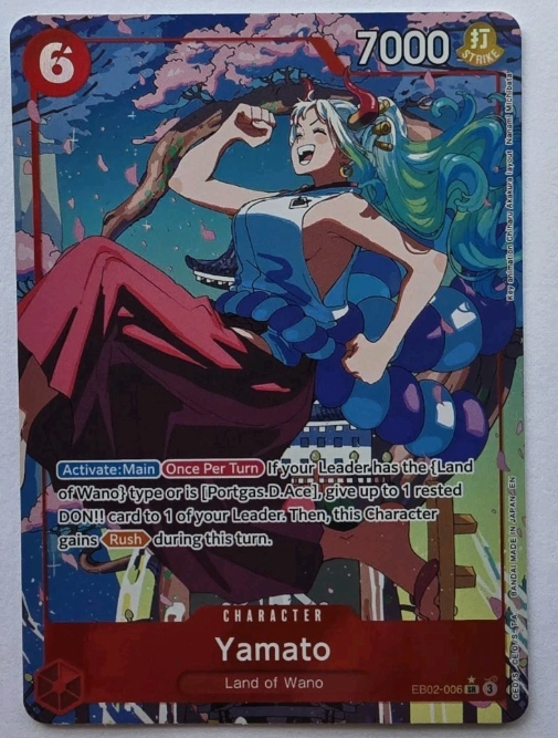 Yamato (Alternate Art) - Extra Booster: Anime 25th Collection (EB02-006)