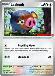 Sealed Lechonk - 154/198 (GameStop Promo) by Shaibz TCG on MYNTED