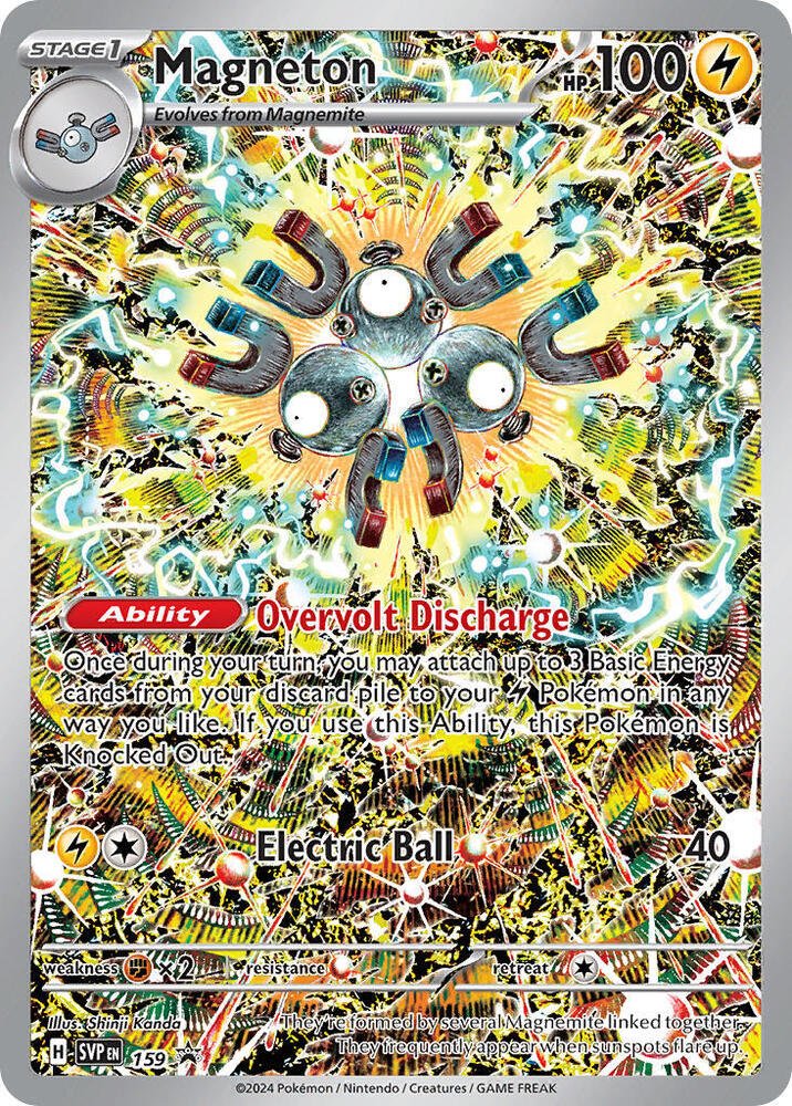 Sealed Magneton - 159 - SV: Scarlet & Violet Promo by Shaibz TCG on MYNTED