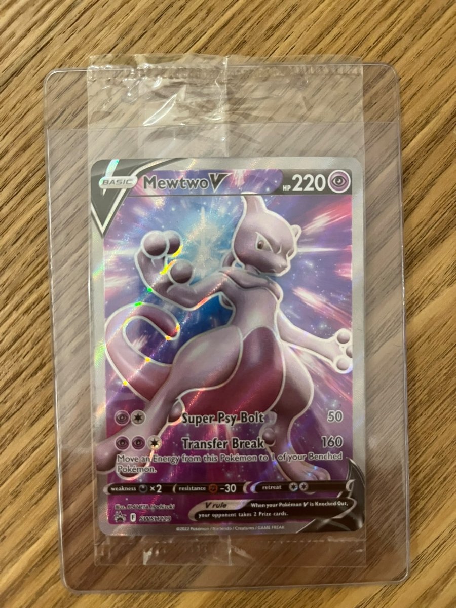 Sealed Mewtwo V - SWSH229 - SWSH: Sword & Shield Promo by PokeCollect on MYNTED