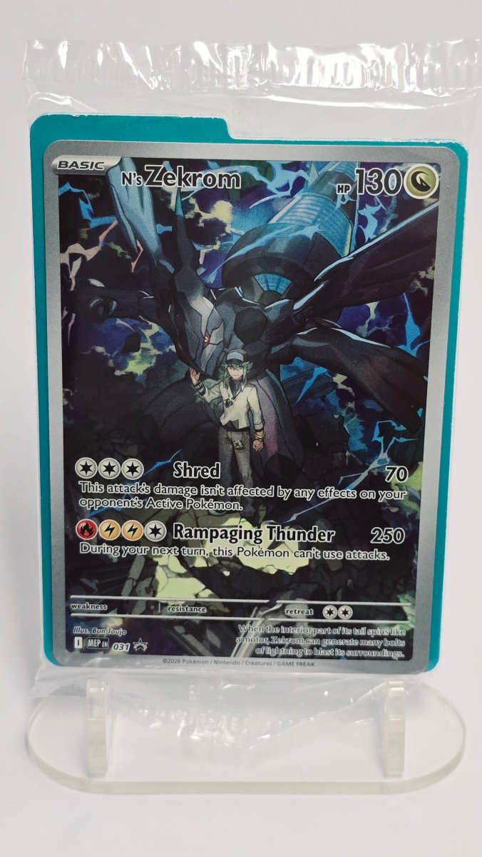 (Sealed) N's Zekrom - Mega Evolution Promos - Promo 031 - English by MechaKai Collectibles on MYNTED