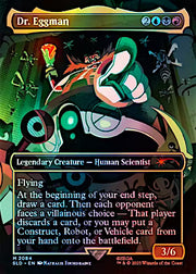 MTG Magic The Gathering Sonic Secret Liar Drop Dr. Eggman (Foil) M
