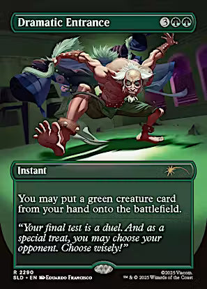MTG Magic The Gathering Avatar: The Last Airbender Secret Liar Drop Dramatic Entrance (Foil ) R