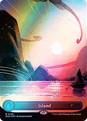 MTG Magic The Gathering Dandan Secret Liar Islands (Set of 4 Foil)