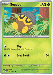 Seedot 013/132 Common | Mega Evolution by Worth the XP on MYNTED