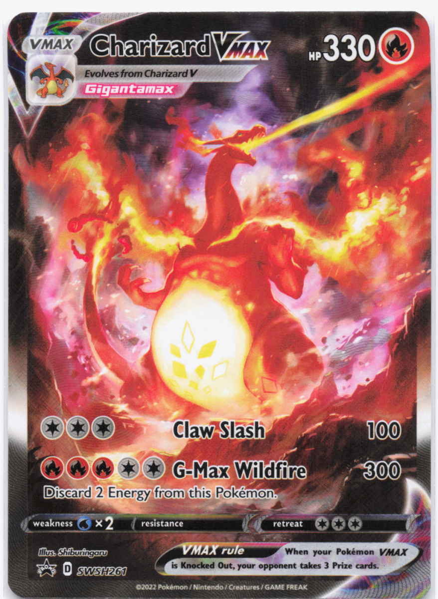 Set of 3 - SWSH Charizard Promos by Schmutzfink TCG on MYNTED