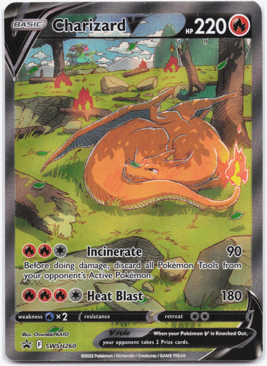 Set of 3 - SWSH Charizard Promos by Schmutzfink TCG on MYNTED