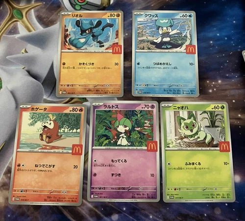 Set of 5 McDonalds Japanese Promo by Marnie’s TCG on MYNTED