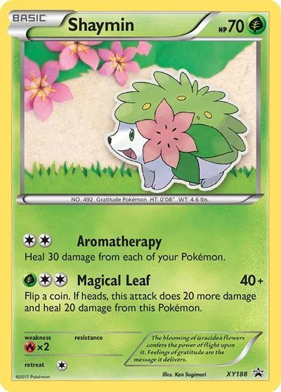 Shaymin - XY188 - XY Promos (PR) by P0kellector on MYNTED