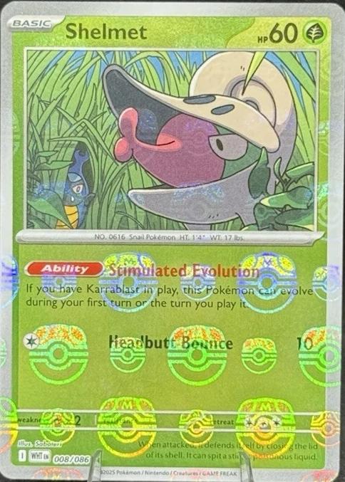 Shelmet (Master Ball) 008 - White Flare (WHT) by SAFAQATI on MYNTED