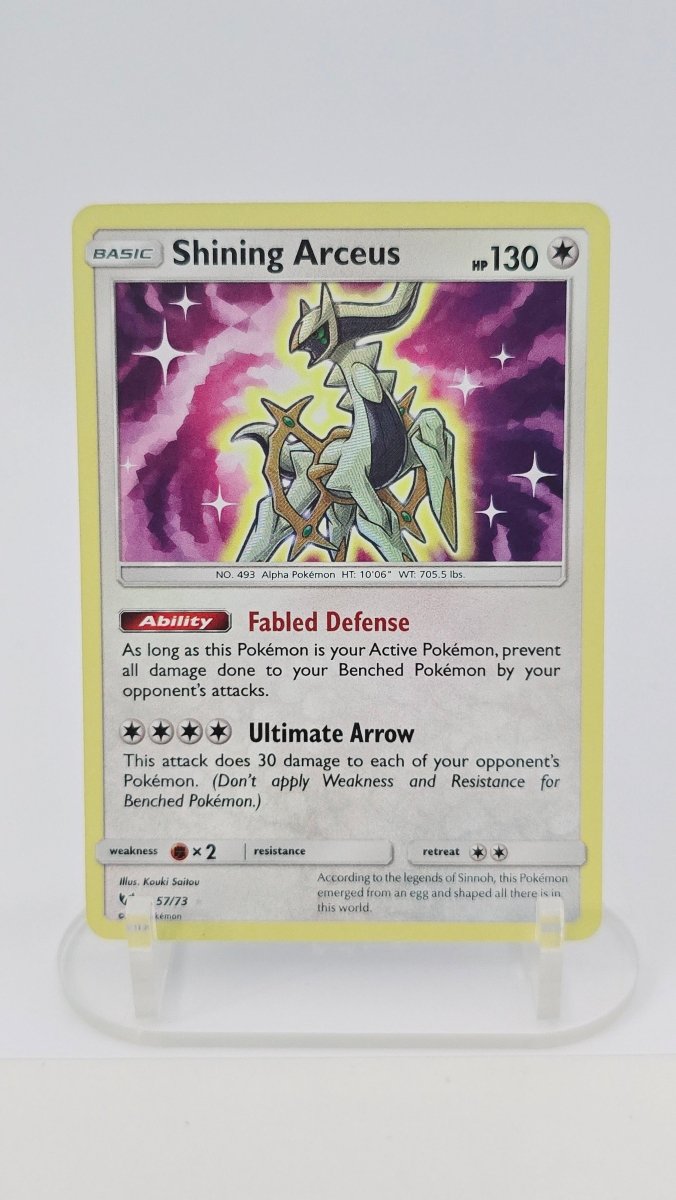 Shining Arceus - Shining Legends - SHR 57 - English by MechaKai Collectibles on MYNTED