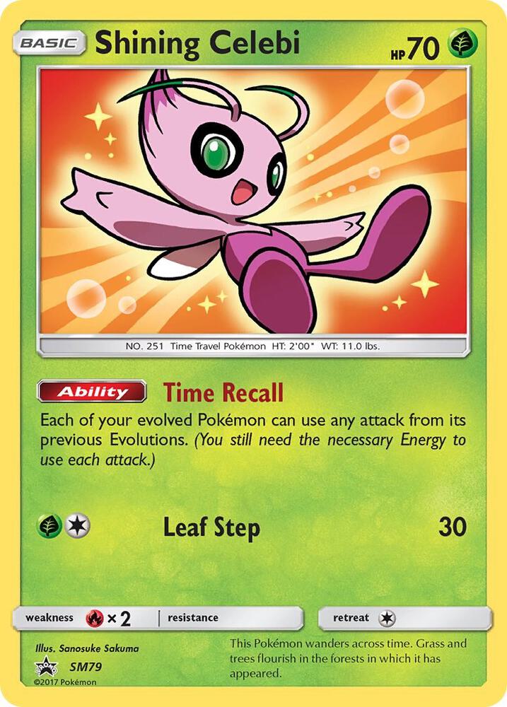 Shining Celebi - SM79 - SM Promos (SMP) by The Greatest on MYNTED