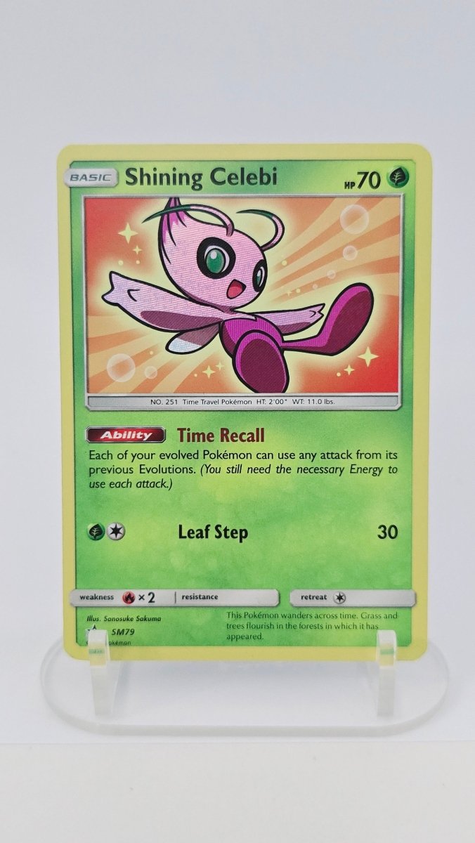 Shining Celebi - Sun & Moon Promo - Promo SM79 - English by MechaKai Collectibles on MYNTED
