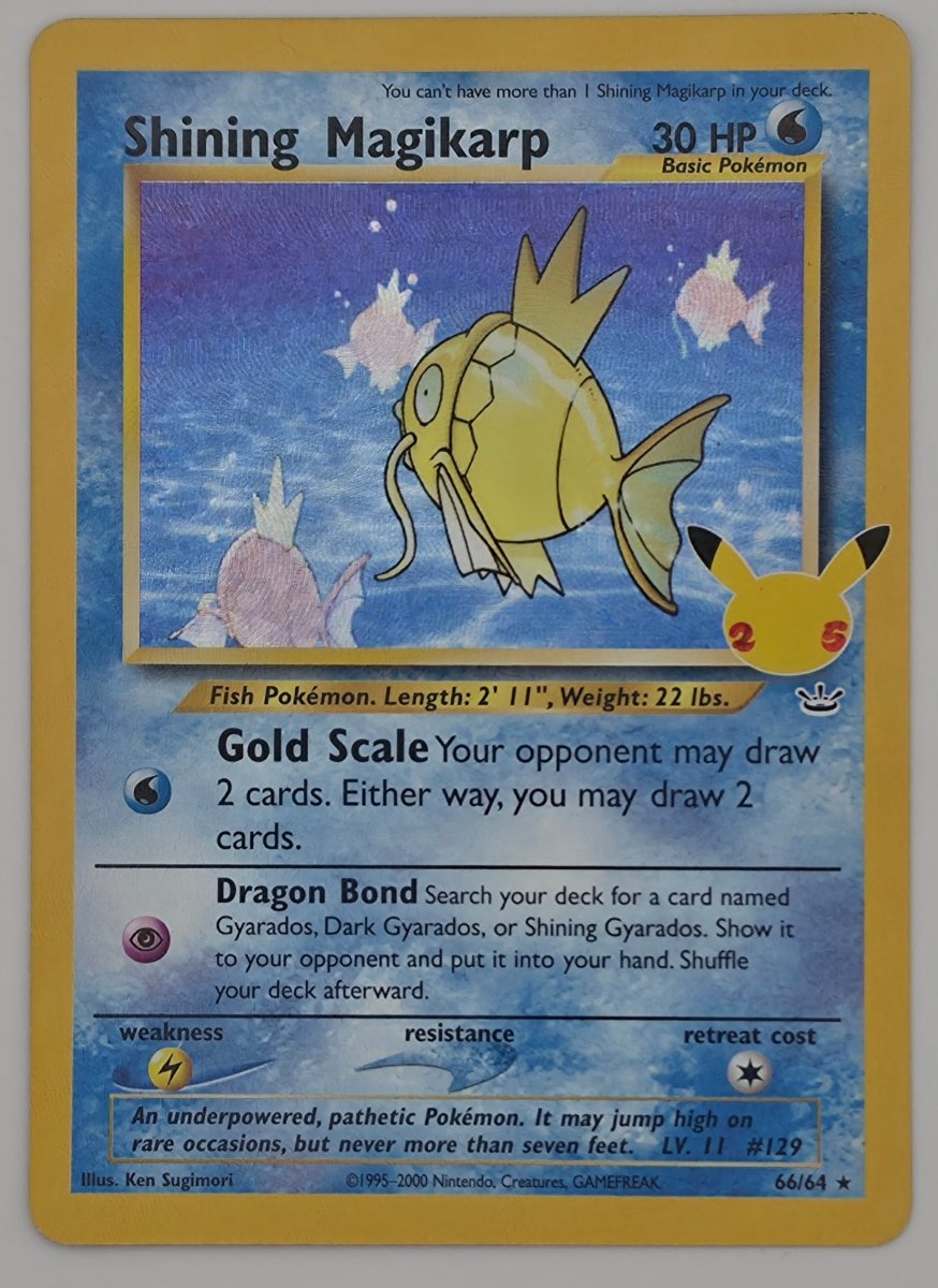 Shining Magikarp - Celebrations: Classic Collection (CCC) by Poké Dubai on MYNTED
