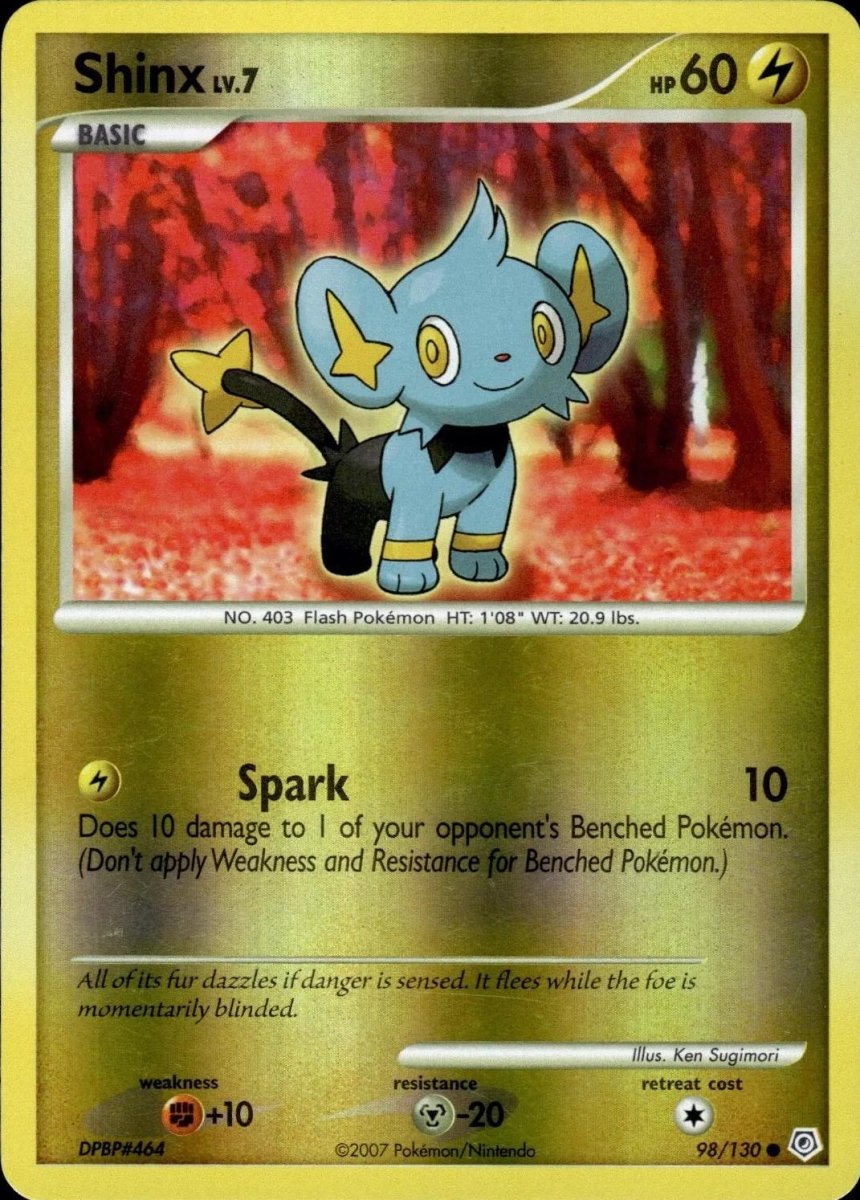 Shinx [Reverse Holo] 98 Pokemon Diamond & Pearl by Shaibz TCG on MYNTED