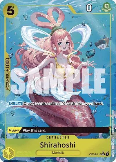 Shirahoshi (OP03 - 116) (Full Art) Premium Booster UC • OP03 - 116 Foil by Marnie’s TCG on MYNTED