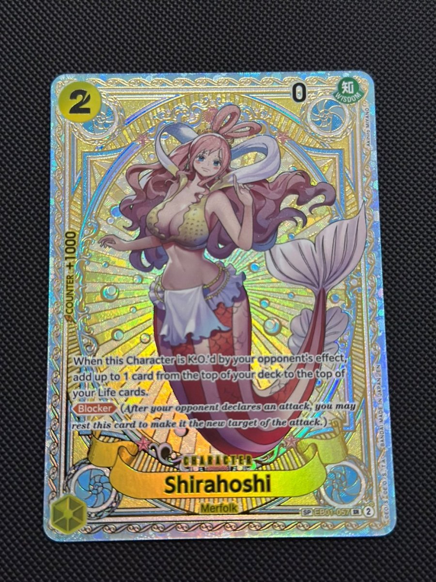 Shirahoshi (SP) A Fist of Divine Speed SR • EB01 - 057 Foil by Marnie’s TCG on MYNTED