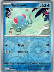 Tentacool 072/165 - Reverse Holo (Pokemon 151)