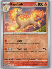 Rapidash 078/165 - Reverse Holo (Pokemon 151)