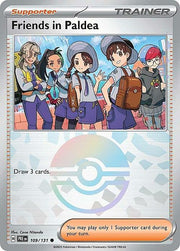 Friends in Paldea POKEBALL REVERSE HOLO Prismatic Evolutions 109/131