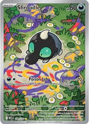Shroodle 149/132 - Mega Evolution - Illustration Rare by Light Collectibles on MYNTED