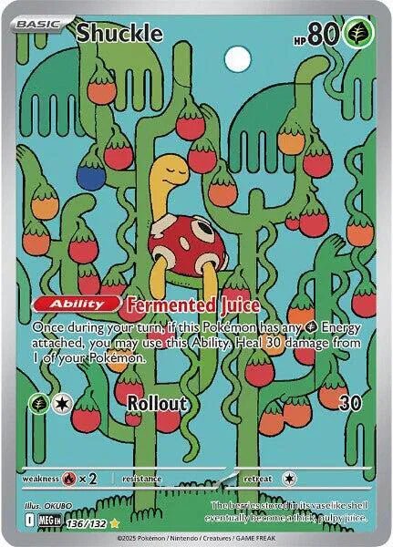 Shuckle Illustration Rare 136/132 by PokeMagic on MYNTED
