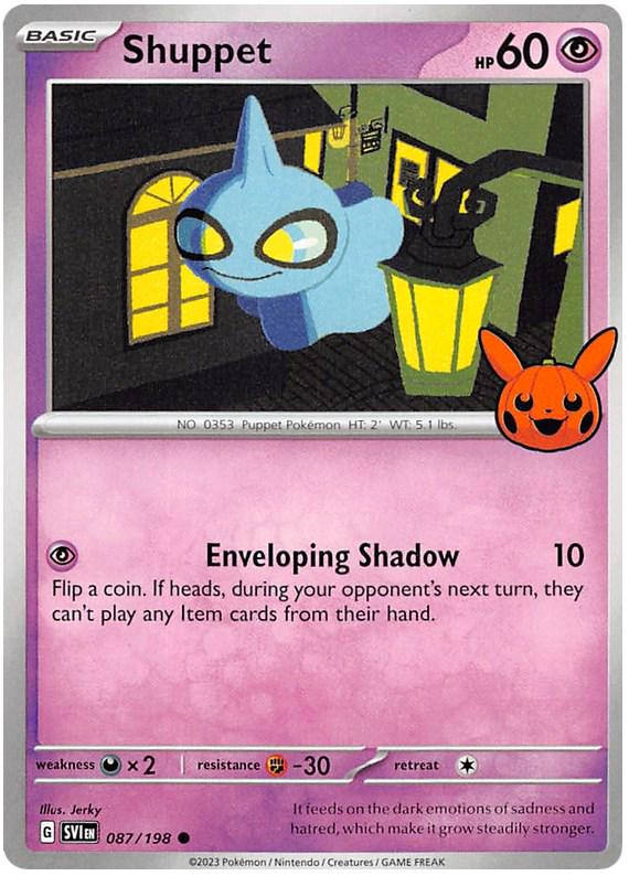 Shuppet 87 Pokemon Trick or Trade 2023 by Moe‘s Vault on MYNTED