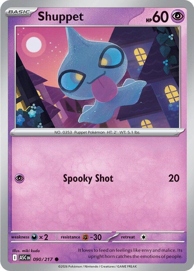 Shuppet - ME: Ascended Heroes (ASC) by TCGDON on MYNTED